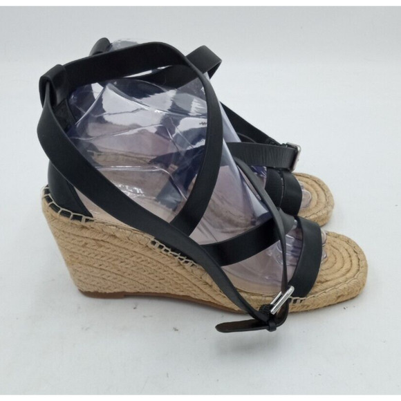 Vince Camuto Shoes Women’s Size 8M Wedges Leather Strappy Gladiator Sandals - Picture 3 of 13